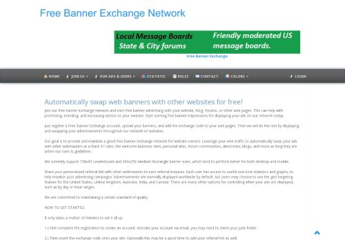 freebannerexchange.com