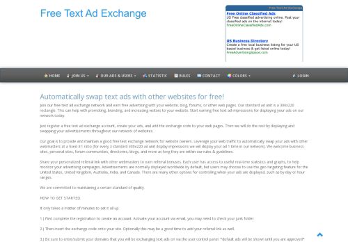 freetextadexchange.com