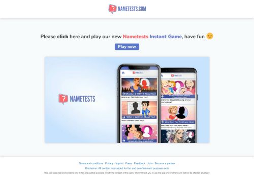 nametests.com