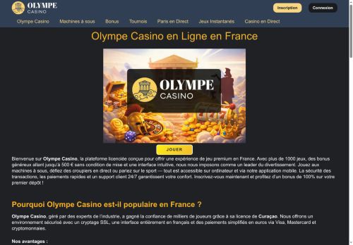 olympecasino.livesteaming.com