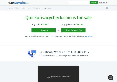 quickprivacycheck.com