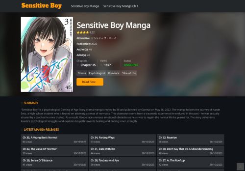 sensitiveboymanga.com