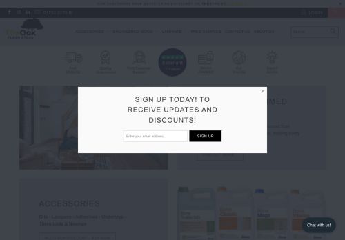 theoakfloorstore.com